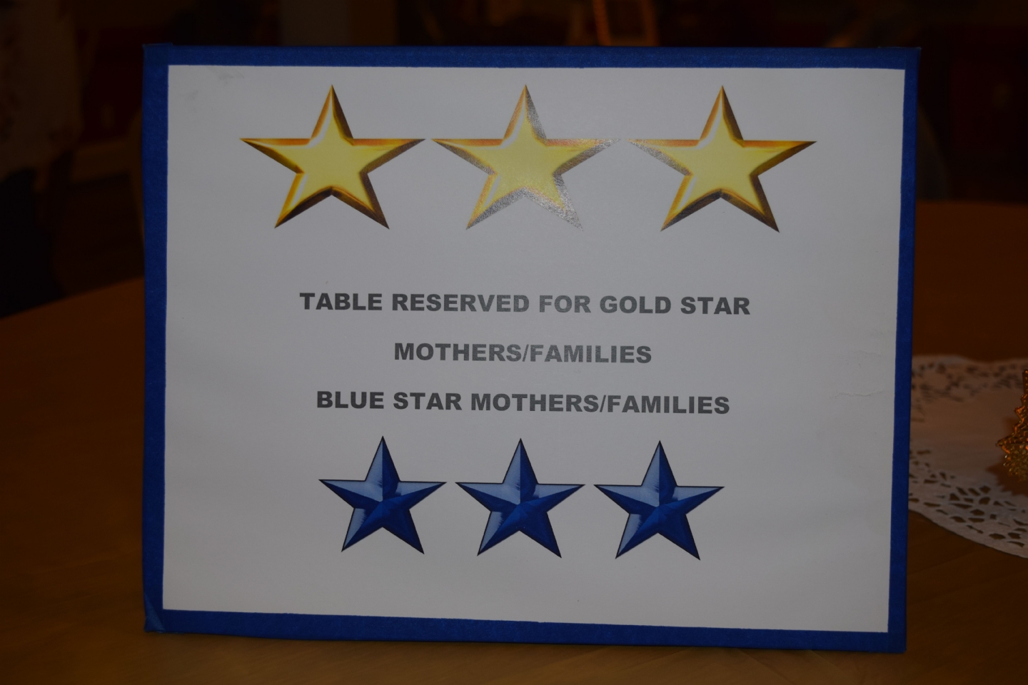 On September 24, 2023, VFW Post 9592 Auxiliary recognized and remembered Gold Star Families with a ceremony and a brunch. The event took place at the Post and was attended by local elected officials, County and District Officers, Post and Auxiliary members, members of the community and Gold Star Families. 