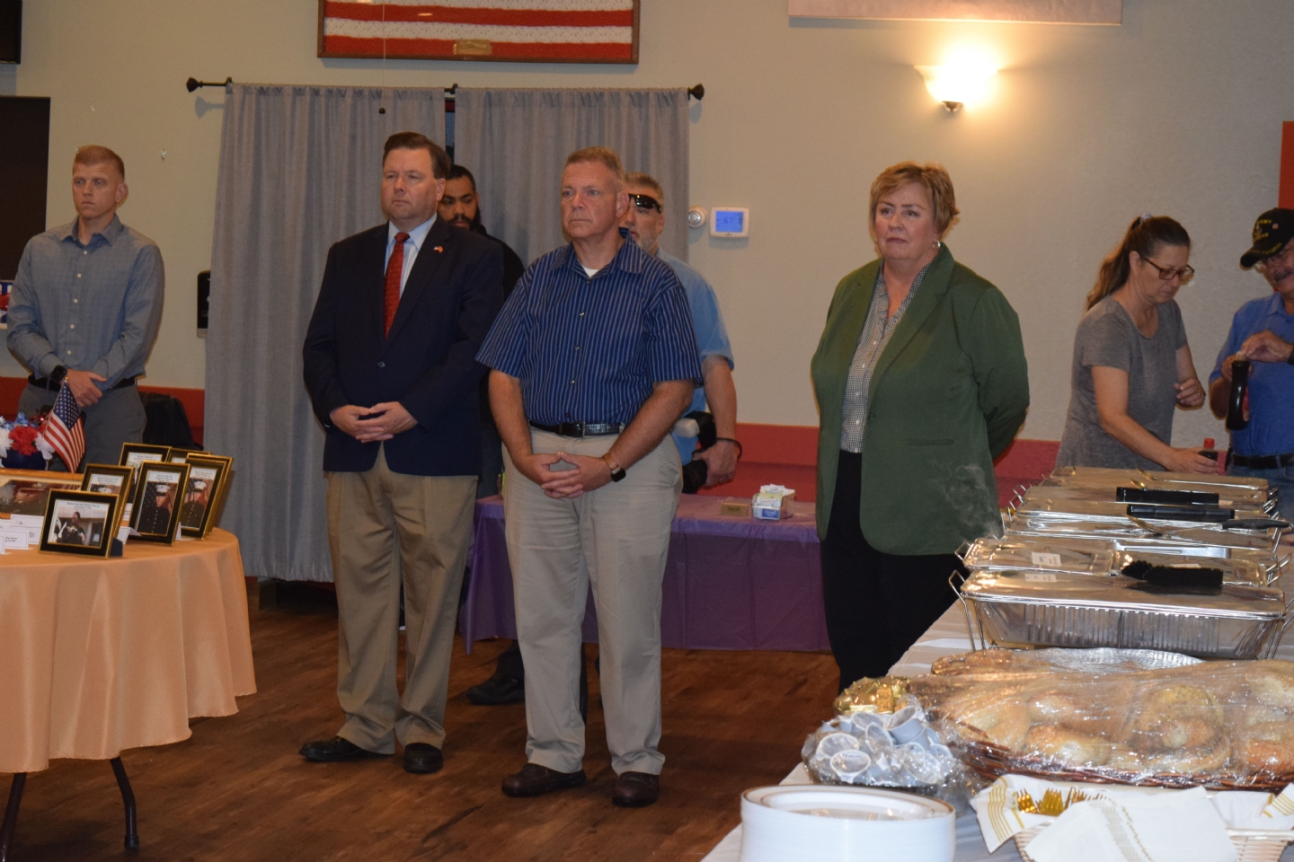 On September 24, 2023, VFW Post 9592 Auxiliary recognized and remembered Gold Star Families with a ceremony and a brunch. The event took place at the Post and was attended by local elected officials, County and District Officers, Post and Auxiliary members, members of the community and Gold Star Families. 